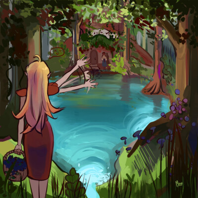 On the shore