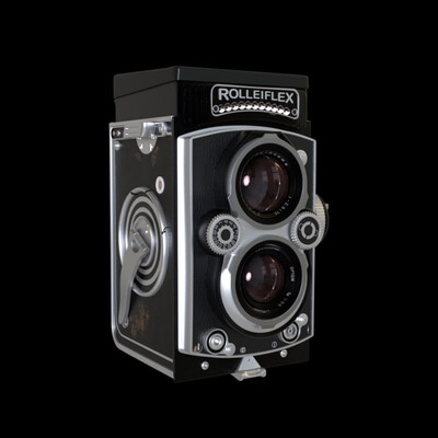 Camera Rolleiflex.