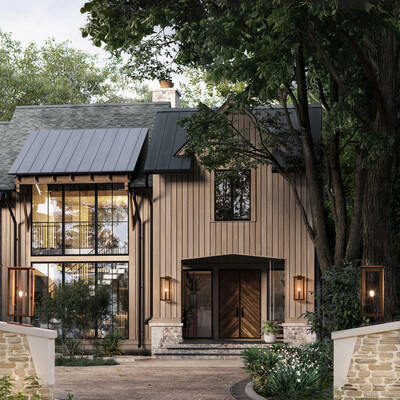 Modern family home in suburban Chicago