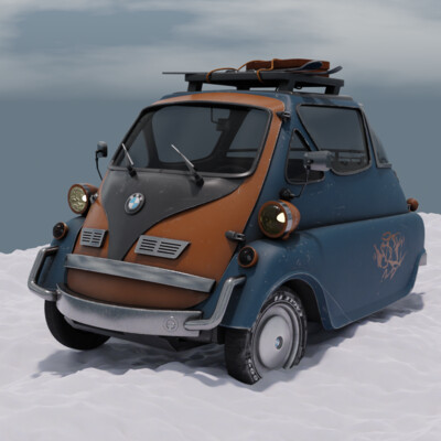 3D Model BMW Isetta 300