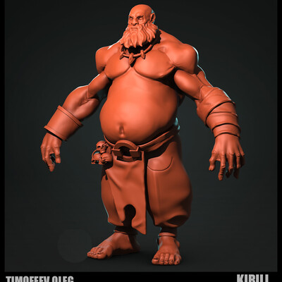 3D Стилизованный персонаж Кирилл(Время Пауэрлифтинга).