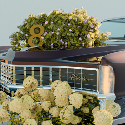 Открытка Cadillac Eldorado 1967