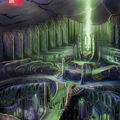 Concept Artist RPG: Храм демонов, Демон-лорд и Артефакт