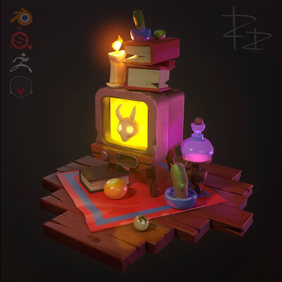 Halloween 3d-art