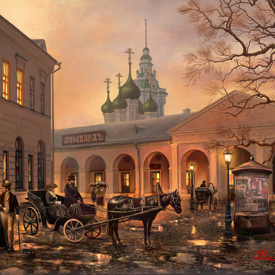 Вечерняя Кострома