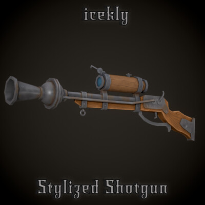 Stylized Shotgun