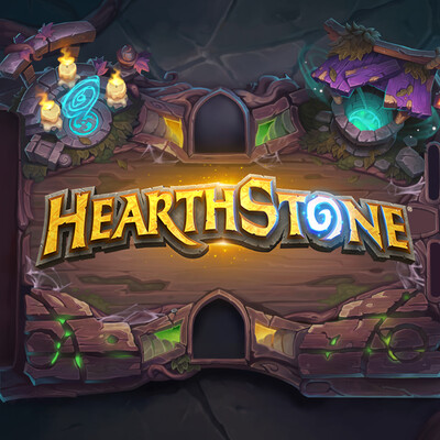 Hearthstone Board Art | Haunted Hallows (3d)