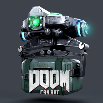 Field Drone (DOOM Fan Art)