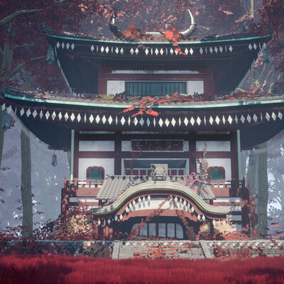 Japanese temple
