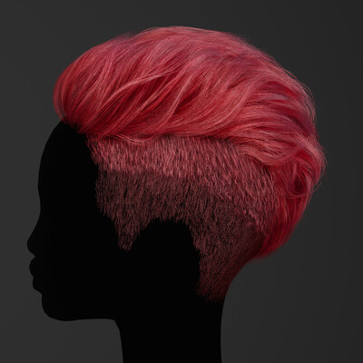 Прическа Undercut