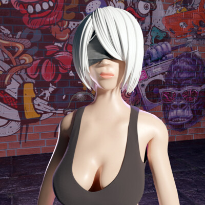 Nier Automata (Android 2B)