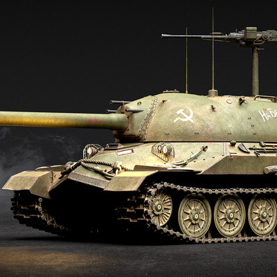 Soviet heavy tank IS 7 (object 260)
