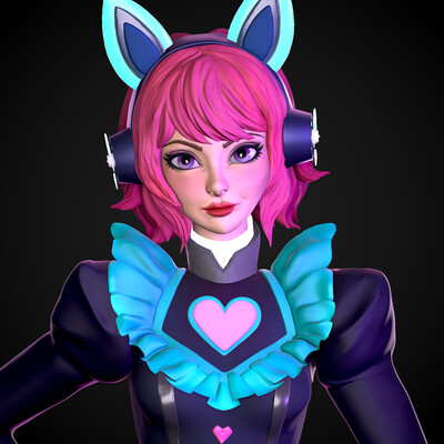 Neon girl