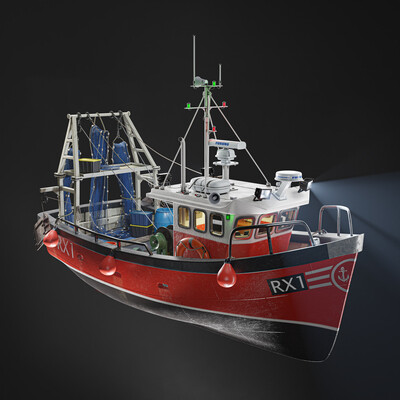 Fishing trawler