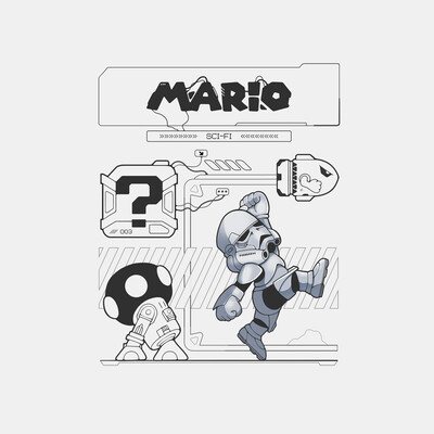 Mario, Star Wars