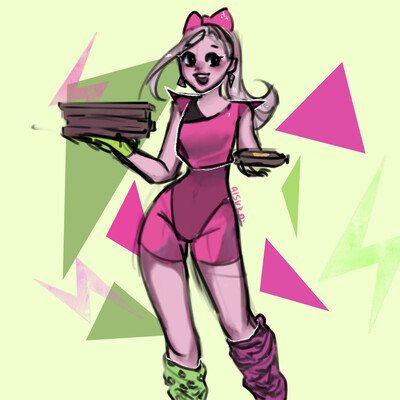 Glamrock Chica из Security Breach