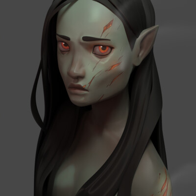 Dark Elf sculpt