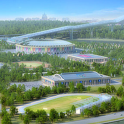 Moscow 2012 – Лужники - Общий вид
