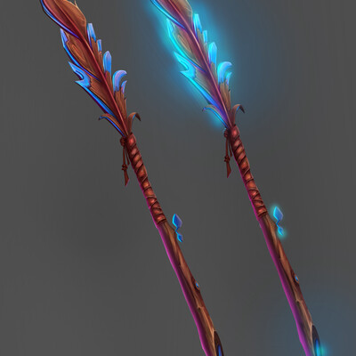 the magic staff