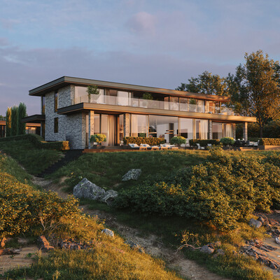 Full CGI:  Villa Immortellevej 13A