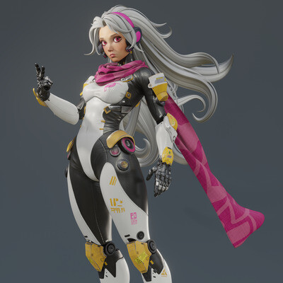 Cyborg girl