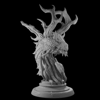 Dragon statue