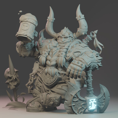 Stylized dwarf