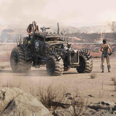 post-apocalyptic world