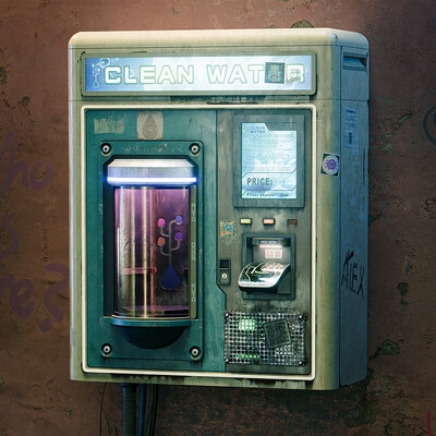 Water vending machine