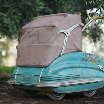 Retro baby-buggy