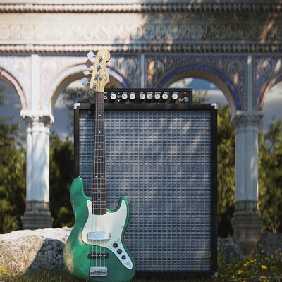 Винтажная бас гитара Fender Jazz Bass Relic