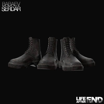 Dirty Martin's boots