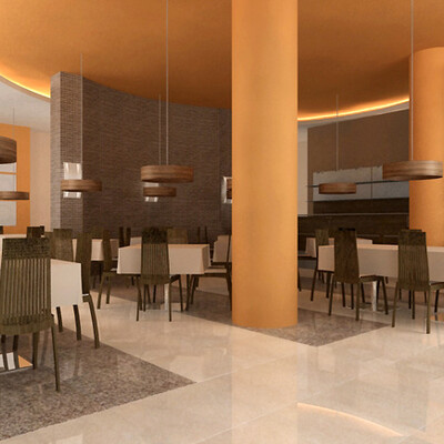 hotel's restaurant