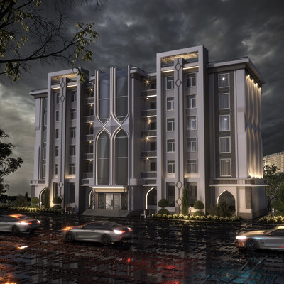 Mid-rising residential building