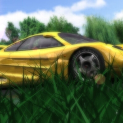 McLaren F1 с фоном :)