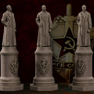 Дзержинский Ф.Э. статуя на Лубянке