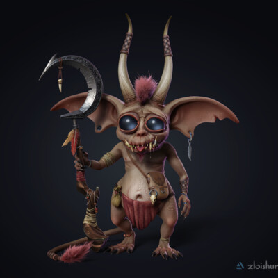 Poor Little Imp Sculpt