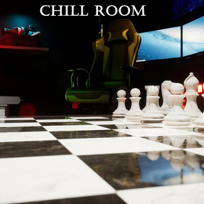 Chill Room- 3D графика в Unreal Engine | 4K (Ultra HD)