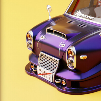 Lowpoly car stance tune