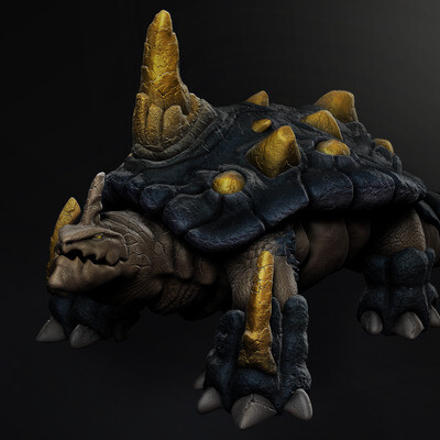 Черепаха-Монстр Zbrush