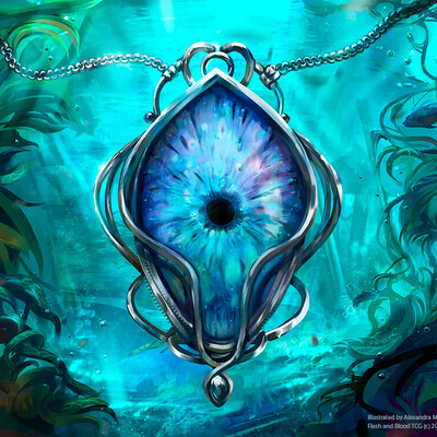 Амулет для карточной игры "Eye of Ophidia"