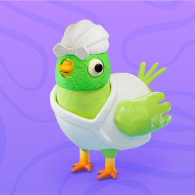 Plasticine Pigeon