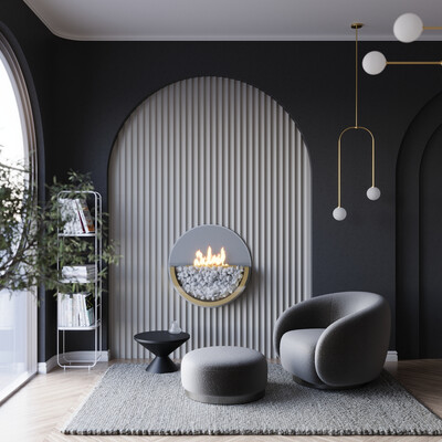 интерьер Corona Render