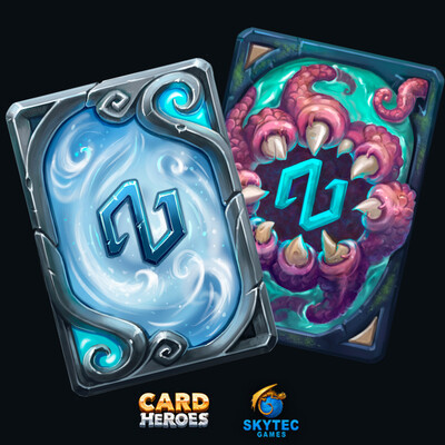 Back cards for game Card Heroes