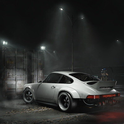 Custom Porsche "Singer DLS"