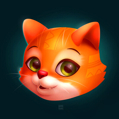 Рыжий котик