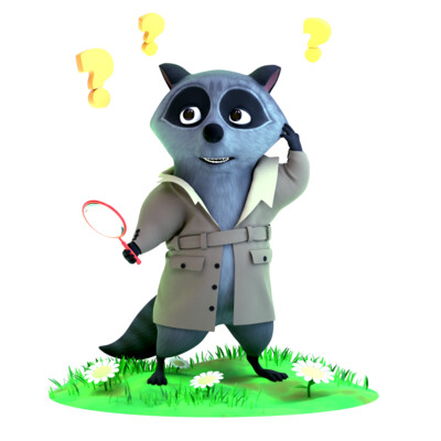 stylized character