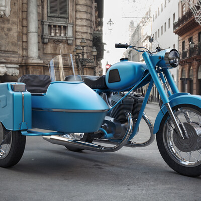 Sidecar ИЖ Планета