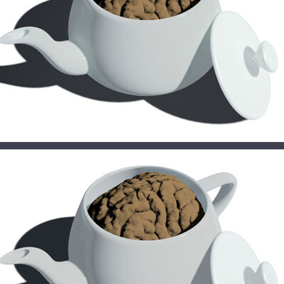 Автопортрет Teapot-а