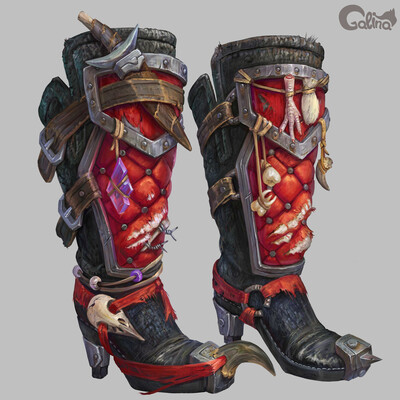 high witch boots. race Orcs